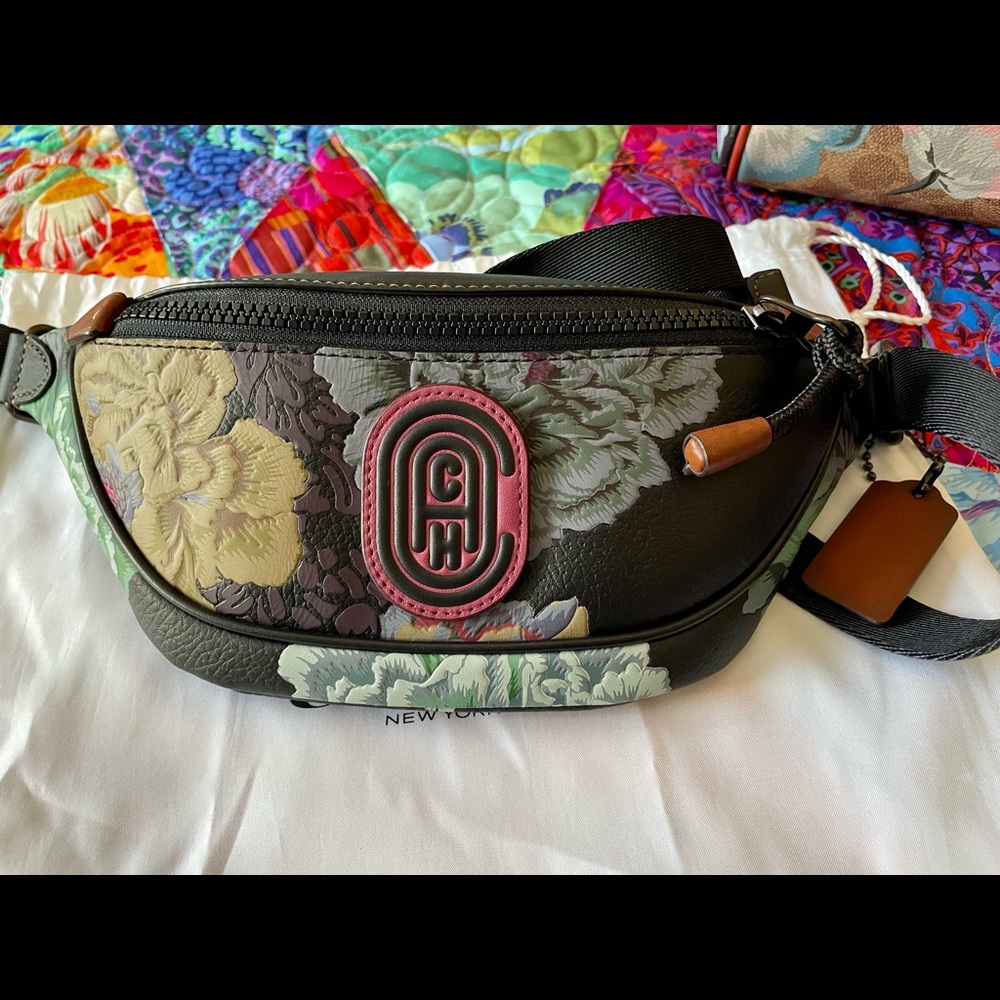 Coach x Kaffe Rivington Belt Bag EUC